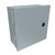 N1J884 Hammond Manufacturing 8in x 8in x 4in Type 1 Mild Steel Enclosure with Hinged Cover and Quarter Turn Latch