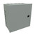 CHKO10106 Hammond Manufacturing 10in x 10in x 6in Type 1 Mild Steel Enclosure with Hinged Cover and Quarter Turn Latch with Knockouts