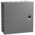CHKO12126 Hammond Manufacturing 12 x 12 x 6 Mild Steel Enclosure with Hinged Cover and Quarter Turn Latch with Knockouts