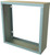 CS1212EXT4 Hammond Manufacturing 12in x 12in x 4in Type 1 Mild Steel Enclosure Extender Ring (For use with CS, CSG, CSKO, CSKOG Series)