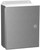 EJ16148AL | Hammond Manufacturing 16 x 14 x 8 Aluminum enclosure with continuous hinge door and quarter turn