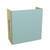 CWCP8GNK Hammond Manufacturing 8in x 8in Unpainted Galvanized Closure Plate without Knockouts (For use with 8in x 8in)