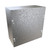 CSG884 Hammond Manufacturing 8in x 8in x 4in Type 1 Unpainted Galvanized Steel Enclosure with Lift-Off Screw Cover