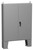 1422B10F | Hammond Manufacturing N12 Dbl Door Floormount Encl w/panel - 60 x 48 x 10 - Steel/Gray