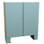 1422N4F24F Hammond Manufacturing 72in x 72in x 24in Type 4 Mild Steel Two Door Enclosure with Continuous Hinge Doors and Clamps