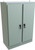 HN4FS726024DA | Hammond Manufacturing N4 Freestanding Encl - Dbl Door - Dual Access - 72X60X24 - Steel/Gray