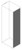 HSP185 | Hammond Manufacturing Side Panel (sold in pairs) - Fits 1800 x 500 - Steel/Lt Gray