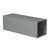 CWSC424G Hammond Manufacturing 4in x 4in x 24in Unpainted Galvanized Steel Straight Section Wireway with Screw Cover and Knockouts