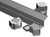 CGT1844 | Hammond Manufacturing Type 1 Gutter Trough w/KO - 4X4X18 - Steel/Gray