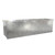 C3RWT1024G Hammond Manufacturing 10in x 10in x 24in Type 3R Unpainted Galvanized Steel Wiring Trough