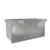 C3RWT612G Hammond Manufacturing 6in x 6in x 12in Type 3R Unpainted Galvanized Steel Wiring Trough