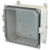 AMP884CCNL - Allied Moulded JIC Size Junction Box (Nonmetallic Snap Latch Hinged Cover)