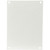 P186 | Allied Moulded Products White Carbon Steel Back Panel (For 18 x 16 Enclosures)