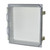 AMHMI120CCL | Allied Moulded Products 12 x 10 HMI Cover Kit with hinged clear cover and stainless-steel snap latch