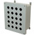 AM1206P20 | Fiberglass enclosure with 4-screw lift-off cover and 20 pushbutton holes