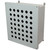 AM1868P42 | 18 x 16 x 8 Fiberglass enclosure with 4-screw lift-off cover and 42 pushbutton holes