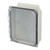 AMP1082CCF | Allied Moulded Products 10 x 8 x 2 Polycarbonate enclosure with 4-screw lift-off clear cover