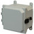 AMU664L Allied Moulded Products 6 x 6 x 4 Fiberglass enclosure with hinged cover and snap latch