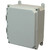 AMU864 | 8 x 6 x 4 Fiberglass enclosure with 4-screw lift-off cover