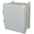 AMU1426NL | Allied Moulded Products 14 x 12 x 6  Nonmetal Snap Latch Hinged Solid/Opaque Cover