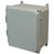 AMU1648H | 16 x 14 x 8 Fiberglass enclosure with 2-screw hinged cover