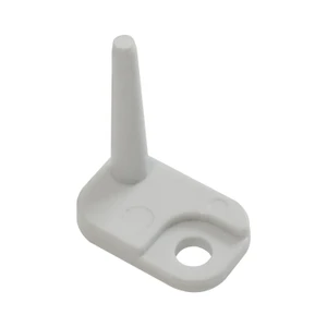 Compatible Crosslee White Knight, Kenwood, Electrolux, Frigidaire, Tricity Bendix, Zanussi, Hygena Diplomat, Howden White Plastic Door Switch Striker Pin (Pack of 1)
