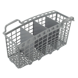 Genuine Indesit Universal 4-Compartment Grey Plastic Slimline Dishwasher Cutlery Basket Genuine Indesit Universal 4-Compartment Grey Plastic Slimline Dishwasher Cutlery Basket