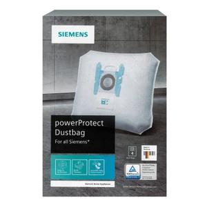 Genuine Bosch Siemens SMS Bags & Filter Kit VZ41FGALL 'G ALL' Type Power 'PowerProtect'  (Pack of 4+1)