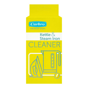 Carbro Kettle and Steam Iron Descaler Sachets – Limescale Remover Pack of 2