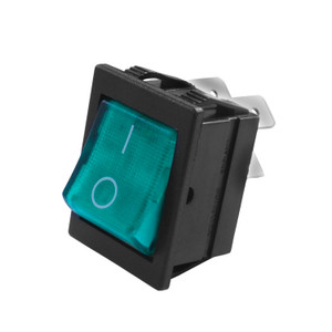 Genuine Linat Green Rocker On-Off Switch 16A Catering Mains Equipment (SW69)
