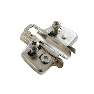 Genuine Hettich Universal Mounting Plate 37mm x 32mm with Euro Screws 3mm Offset