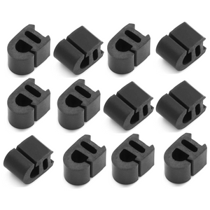 Gas Hob Pan Support Rubber Feet Universal Fit (Pack of 12)