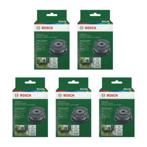 Genuine Bosch EasyGrass Type Trimmer Spool Cutting Line (4.5m x 1.6mm, Pack of 5, F016800569)