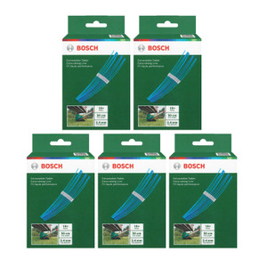 Genuine Bosch ART 30 Combitrim Series 30cm x 2.4mm Extra-Strong Line (5 x Pack of 10, F016800182)