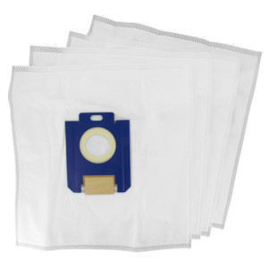 HEPA Fine Filtration 'E201' S-Bag Type Dust Bags for Electrolux, AEG 1, CBP, 1EBE, 1EBP Vacuum Cleaner (Pack of 4, 9002560572)