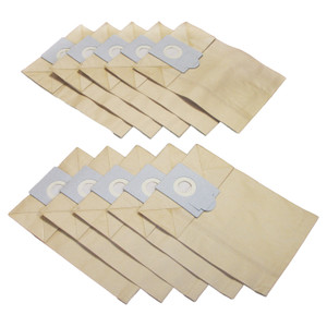 Paper Dust Bags (Pack of 10) for Fakir GS1600 GS1700 GS1725 S10 S12 SBI5520P