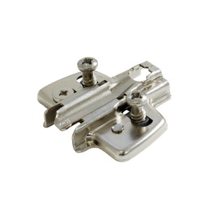 Genuine Hettich 9071668 Universal Cross Mounting Plate With Direct Height Adjustment (Nickel Plated, Hole Line 37mm x 32mm, With Euro Screws, For Drilling Ø 5mm x 12mm, Distance 5.0mm) Genuine Hettich 9071668 Universal Cross Mounting Plate With Direct Height Adjustment (Nickel Plated, Hole Line 37mm x 32mm, With Euro Screws, For Drilling Ø 5mm x 12mm, Distance 5.0mm)