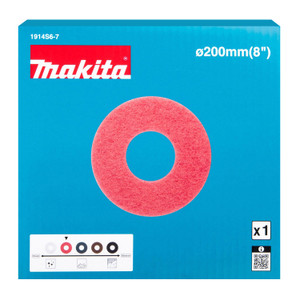 Genuine Makita PS001G 40VMax Scrubber Polisher XGT 200mm Red Floor Pad (1914S6-7) Genuine Makita PS001G 40VMax Scrubber Polisher XGT 200mm Red Floor Pad (1914S6-7)