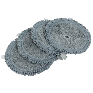 Genuine Microfibre Mop Pads for Bosch Unlimited 7 Pro Hygienic Aqua (4 Pack, 17008155) Genuine Microfibre Mop Pads for Bosch Unlimited 7 Pro Hygienic Aqua (4 Pack, 17008155)