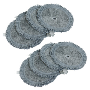 Genuine Microfibre Mop Pads for Bosch Unlimited 7 Pro Hygienic Aqua (8 Pack, 17008155)