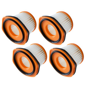 Vacuum Cleaner Filter Kit for Shark WV361UK, WV362UKT (Pack of 4, XFTRWV360EUUK)