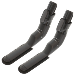 Flexible Extended Dusting Brush Tool Compatible for Shark IZ201, IZ251, IZ370, IZ370UK, IZ380, IZ380UK, IZ380UKT (Pack of 2, 3744FFJ200UK)