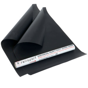 Universal Oven Base Liner for Gas, Electric Fan Ovens (40cm x 50cm, Pack of 2)