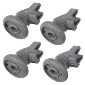 Dishwasher Upper Basket Wheels for Beko DFN1420 Series (Pack of 4, 1885800500)