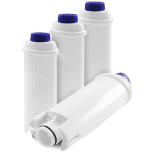 Water Filter Cartridge for DeLonghi EC800, ESAM4200S (Pack of 4, 5513292811)