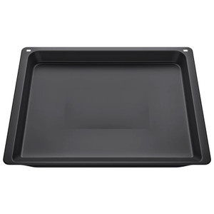 Genuine Bosch 'HEZ632070' Type Universal Fitting Extra Deep Enamelled Oven Tray Pan (455mm x 375mm x 38mm)