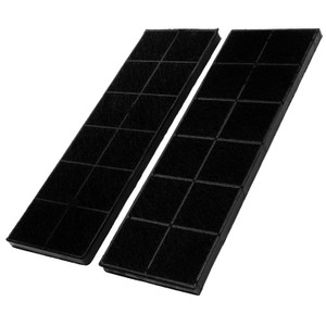 Genuine Extractor Hob Charcoal Filters for Elica 'CFC0142324' Type PANDORA-SS, PRF0120979, PRF0120980 (Pack of 2, CFC0142324)