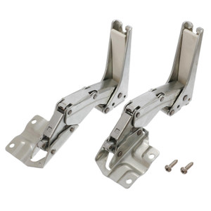 Lower & Upper Door Hinge Set for Bosch, Neff, Siemens Fridge Freezers (3704 5.0 & 3306 5.0 / 3307 5.0)