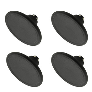 Universal Heat-Resistant Casserole Cover, Cooking Pot, Saucepan Lid Lid Knob 55mm (Pack of 4)