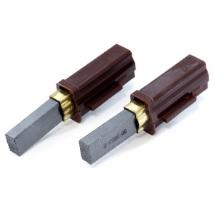 Genuine Bison Ametek Carbon Brushes for 4.3, 4.8 & 5.7" 220-240V Motors, .248" Width for 22-Bar, 1.125" Commutators (833378-50, 30mm x 11mm x 7mm, Pack of 2)